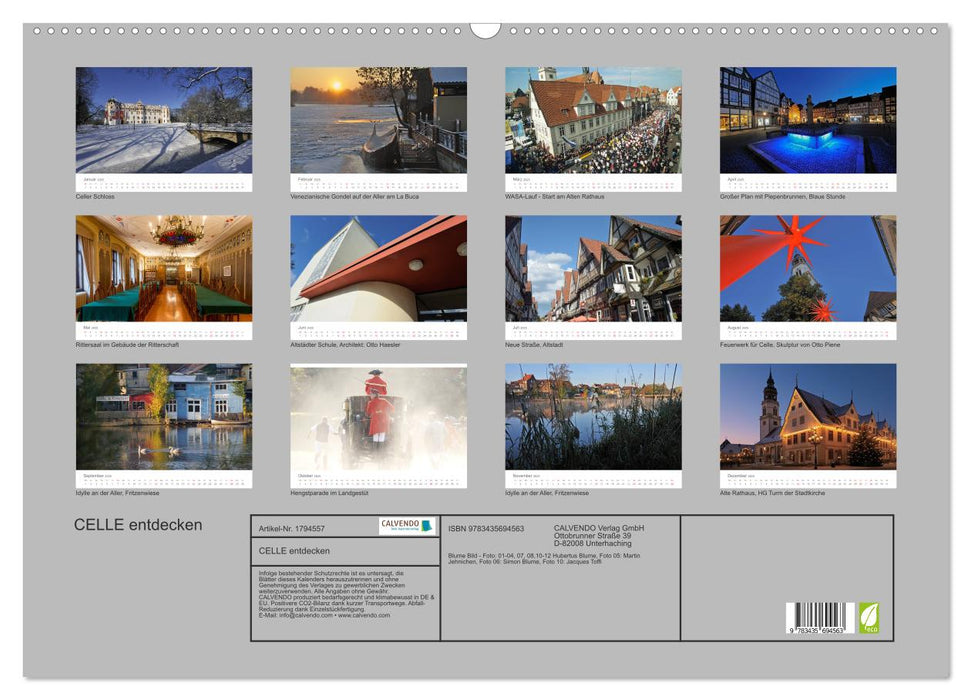 CELLE entdecken (CALVENDO Wandkalender 2025)