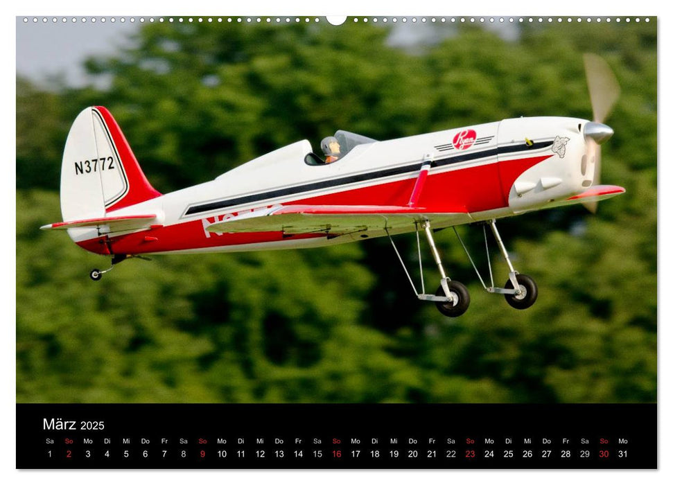 Dies und das vom Modellflugplatz (CALVENDO Premium Wandkalender 2025)