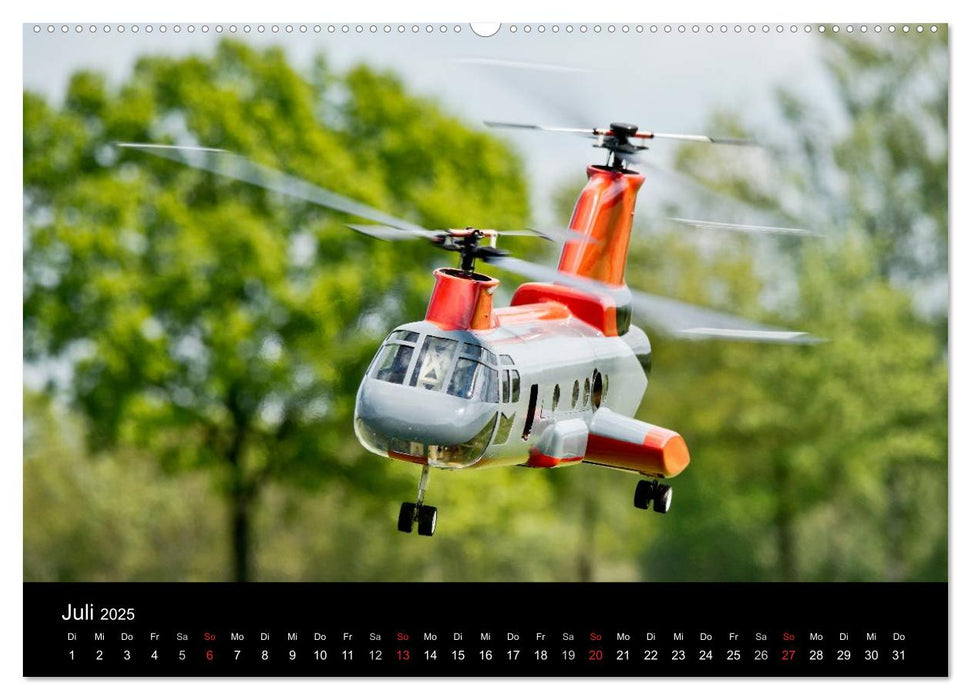 Dies und das vom Modellflugplatz (CALVENDO Premium Wandkalender 2025)