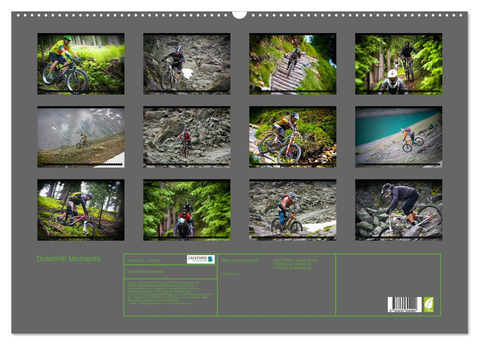 Downhill Moments (CALVENDO Wandkalender 2025)