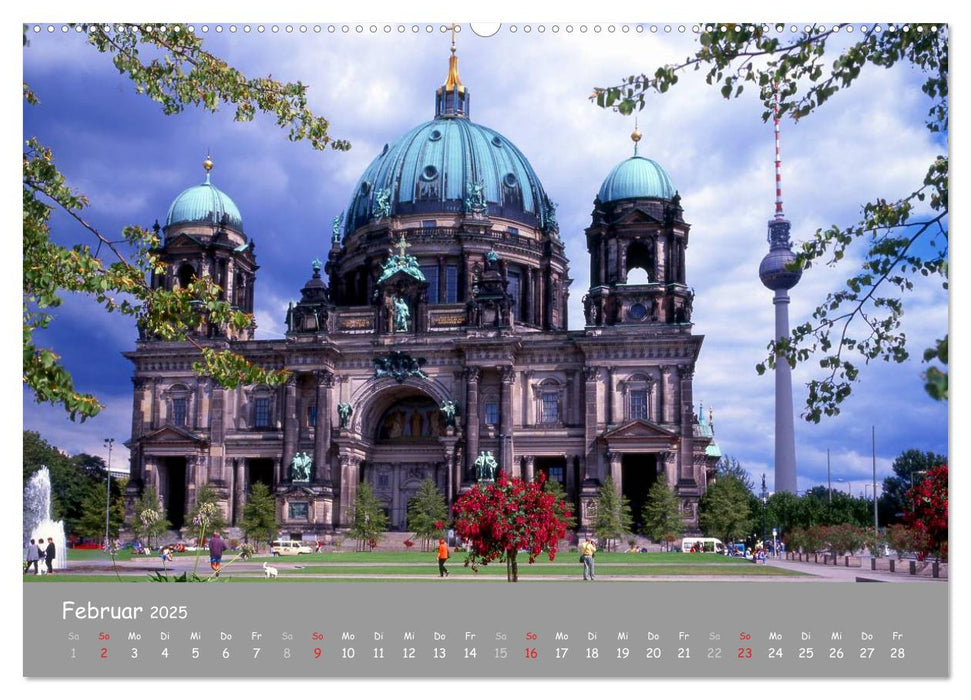 Weltstadt Berlin (CALVENDO Premium Wandkalender 2025)