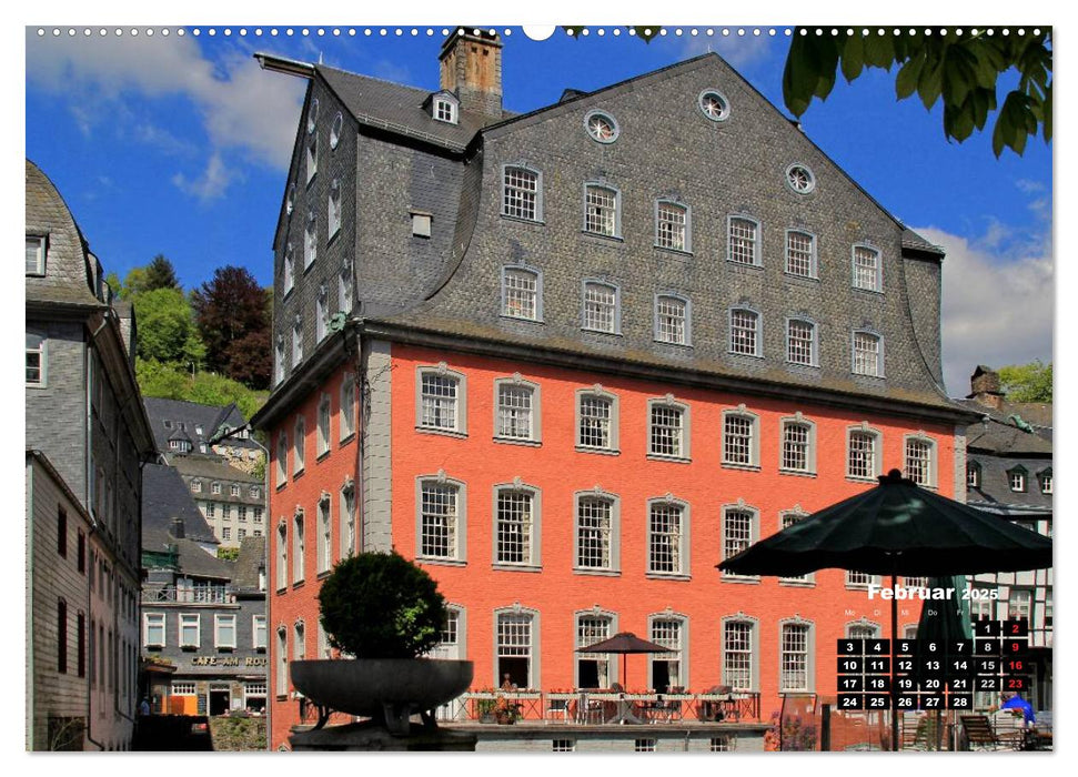 Eine Perle in der Eifel - Monschau (CALVENDO Premium Wandkalender 2025)