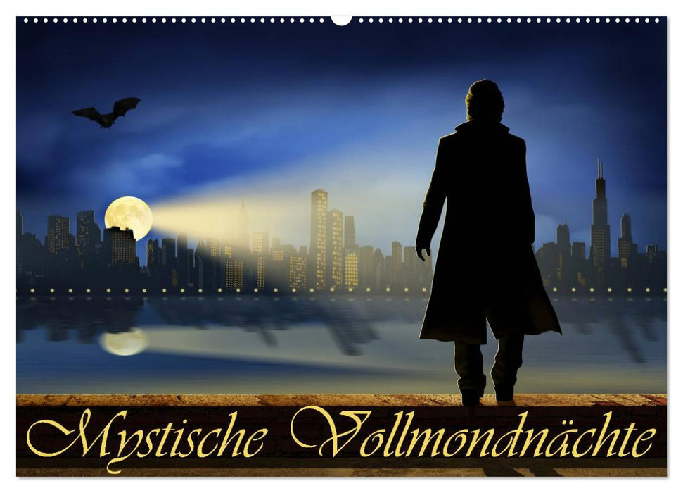 Mystische Vollmondnächte (CALVENDO Wandkalender 2025)