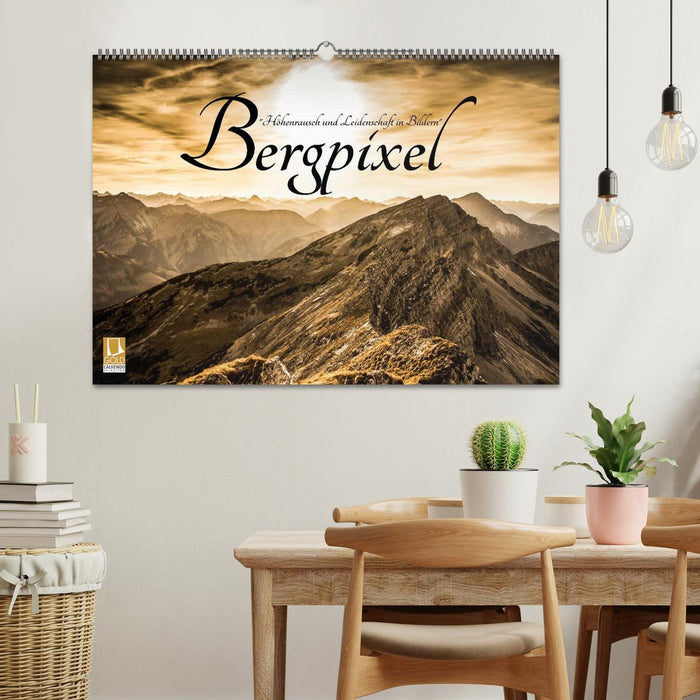 Bergpixel "Höhenrausch und Leidenschaft" (CALVENDO Wandkalender 2025)