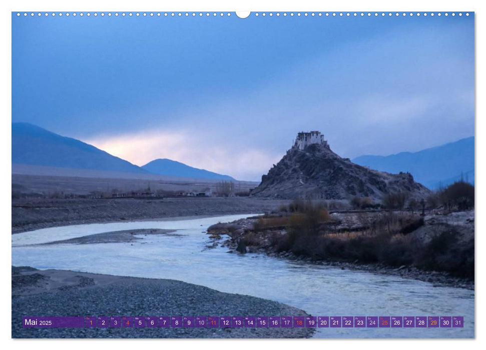 Die Baukunst von Ladakh (CALVENDO Premium Wandkalender 2025)