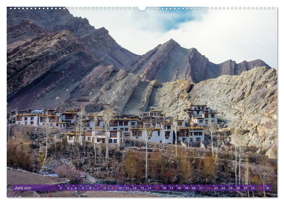 Die Baukunst von Ladakh (CALVENDO Premium Wandkalender 2025)