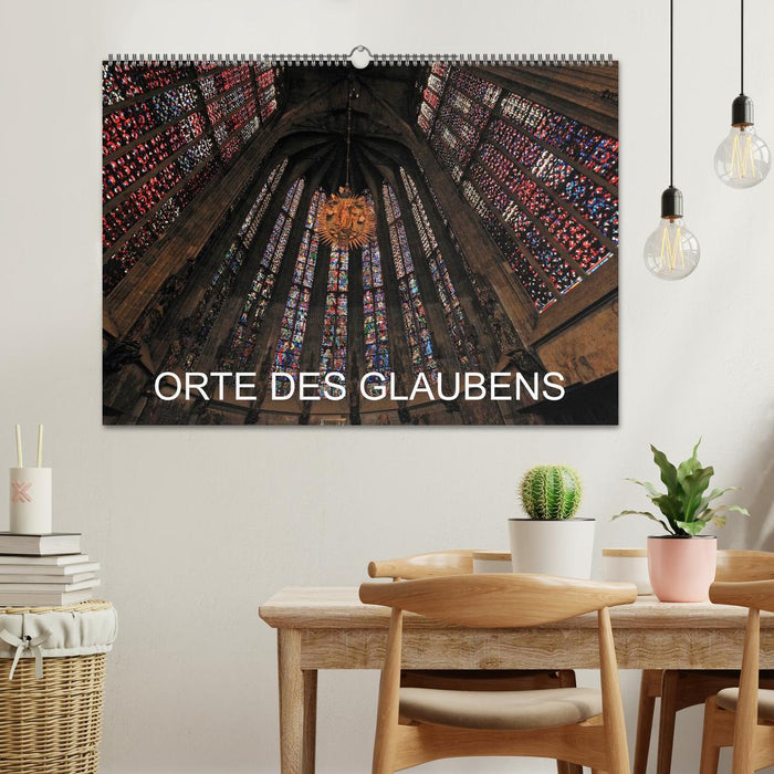 Orte des Glaubens (CALVENDO Wandkalender 2025)