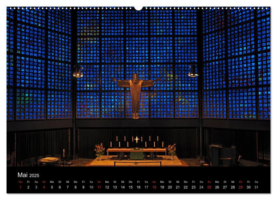 Orte des Glaubens (CALVENDO Wandkalender 2025)