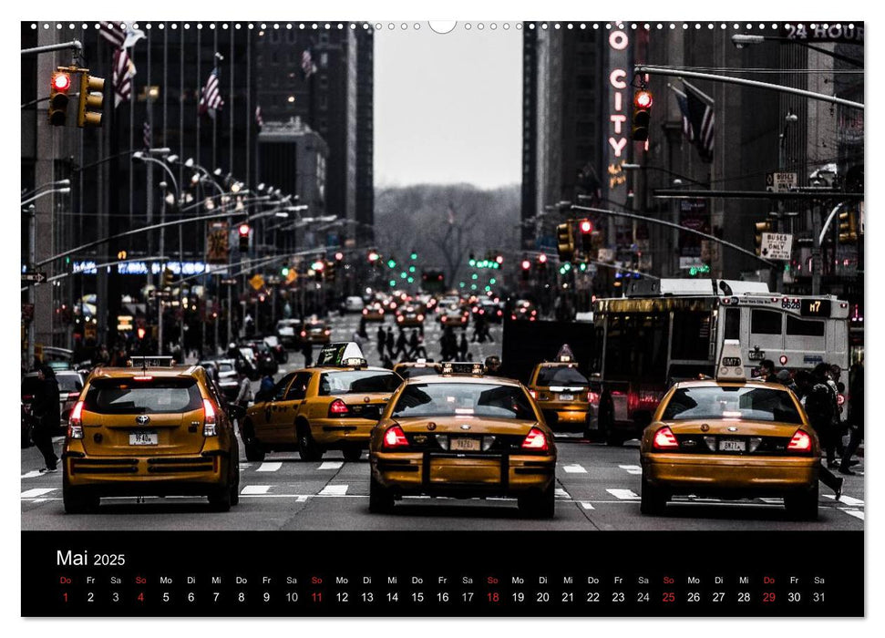 Zu Besuch in New York (CALVENDO Premium Wandkalender 2025)