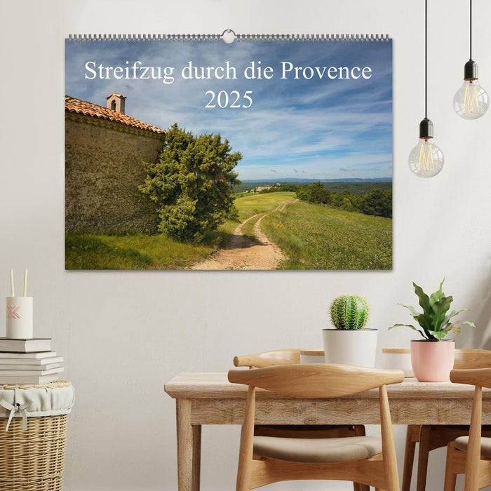 Streifzug durch die Provence (CALVENDO Wandkalender 2025)