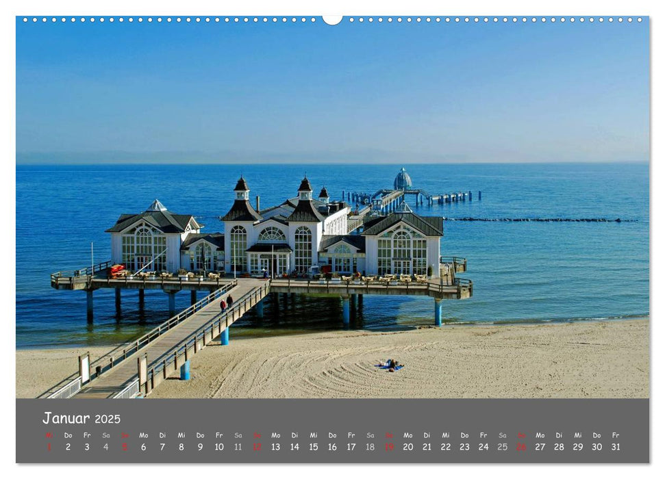 Rügen – Insel der Superlative (CALVENDO Premium Wandkalender 2025)