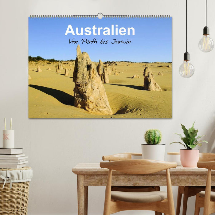 Australien - Von Perth bis Darwin (CALVENDO Wandkalender 2025)