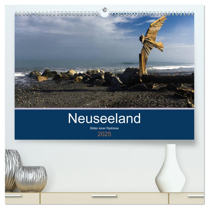 Neuseeland 2025 - Bilder einer Radreise (CALVENDO Premium Wandkalender 2025)