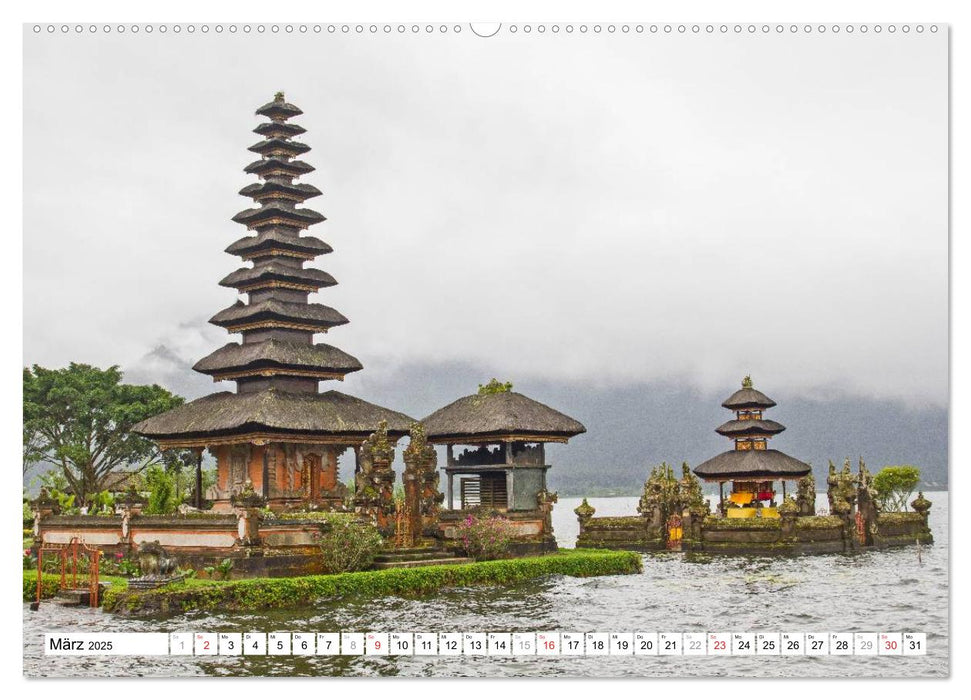 Bali - Tempel, Götter und Dämonen (CALVENDO Wandkalender 2025)