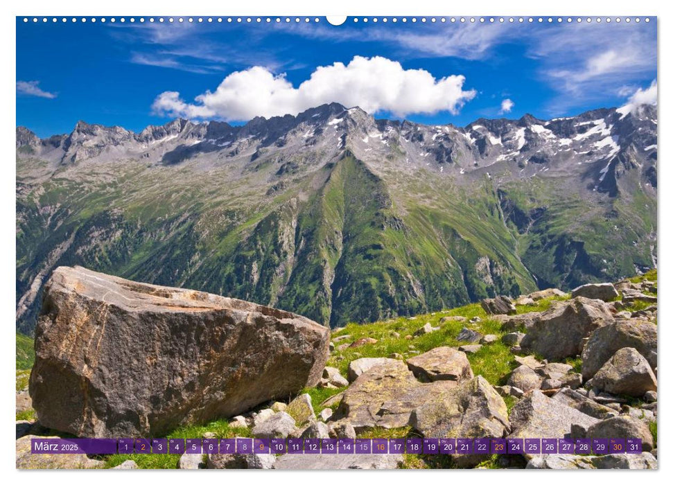 TIROL – Die Zillertalrunde (CALVENDO Premium Wandkalender 2025)