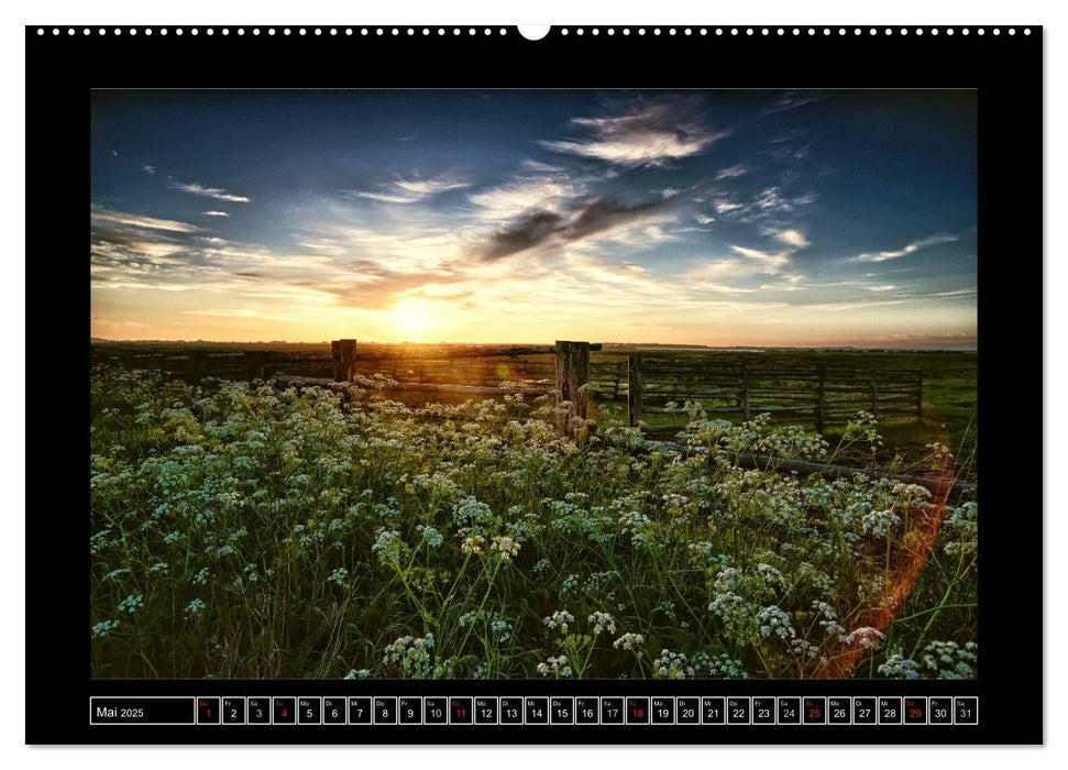 Dänemark - Lichter des Nordens (CALVENDO Premium Wandkalender 2025)