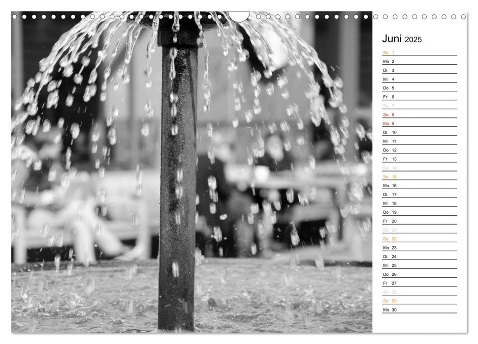 Berliner Straßenfotografie / Geburtstagskalender (CALVENDO Wandkalender 2025)