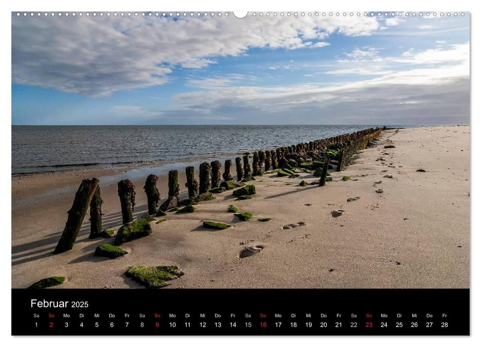 Sylt - Bilder einer Insel (CALVENDO Wandkalender 2025)