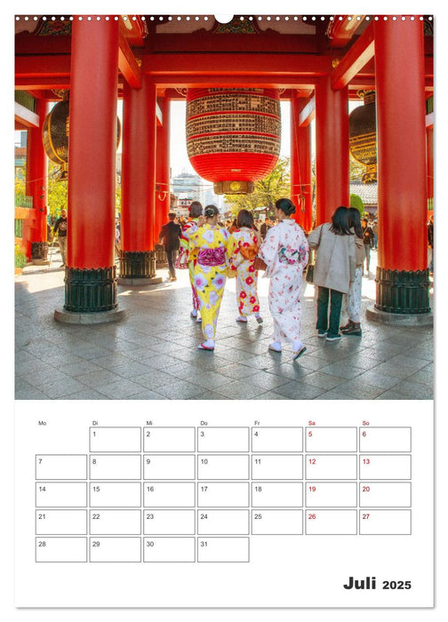 Schreine und Tempel - Heiligtümern in Japan (CALVENDO Premium Wandkalender 2025)