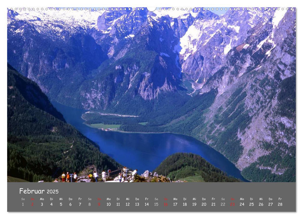 Zauberhaftes Berchtesgadener Land (CALVENDO Premium Wandkalender 2025)