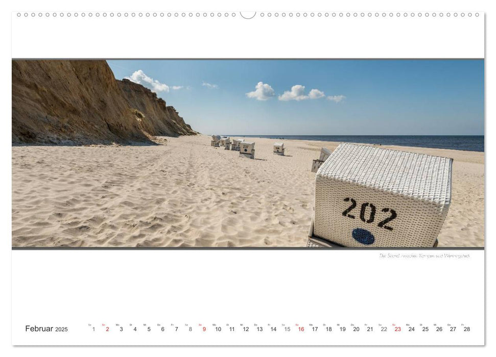 Emotionale Momente: Sylt de Luxe - die schönste deutsche Insel. (CALVENDO Premium Wandkalender 2025)