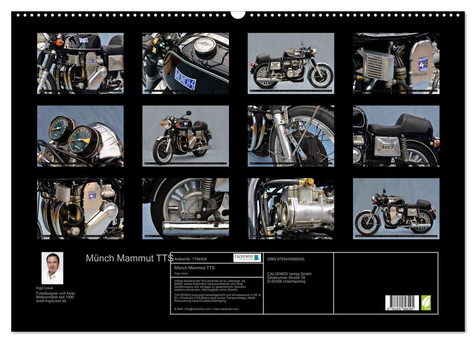 Münch Mammut TTS (CALVENDO Wandkalender 2025)