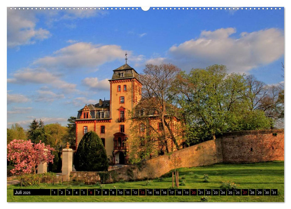 Burgen und Schlösser der Eifel (CALVENDO Premium Wandkalender 2025)