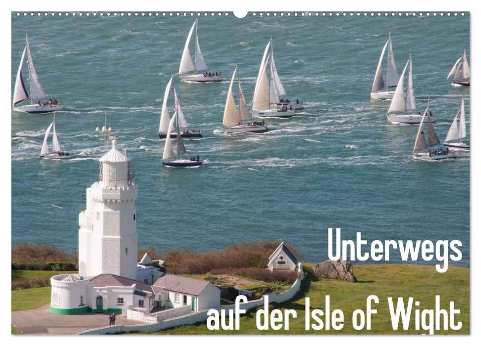 Unterwegs auf der Isle of Wight (CALVENDO Wandkalender 2025)