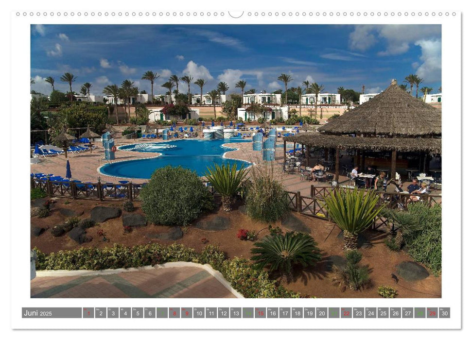 Aus dem Meer geboren - Lanzarote (CALVENDO Premium Wandkalender 2025)