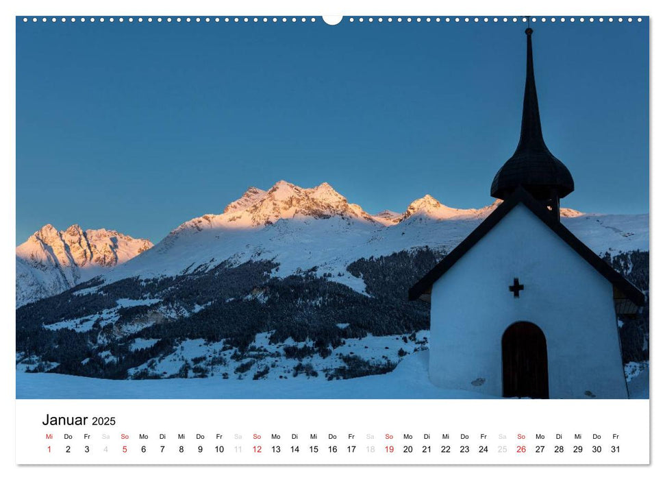 Graubünden 2025 - Die schönsten Bilder (CALVENDO Premium Wandkalender 2025)