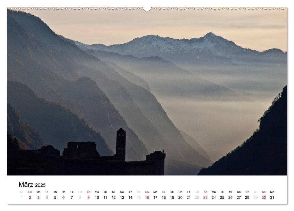 Graubünden 2025 - Die schönsten Bilder (CALVENDO Premium Wandkalender 2025)