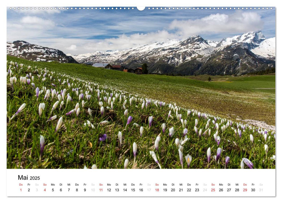 Graubünden 2025 - Die schönsten Bilder (CALVENDO Premium Wandkalender 2025)