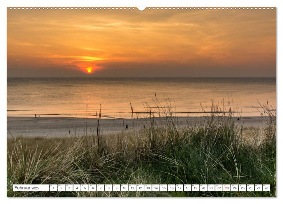 Emotionale Momente: Sylt in Gold. (CALVENDO Premium Wandkalender 2025)