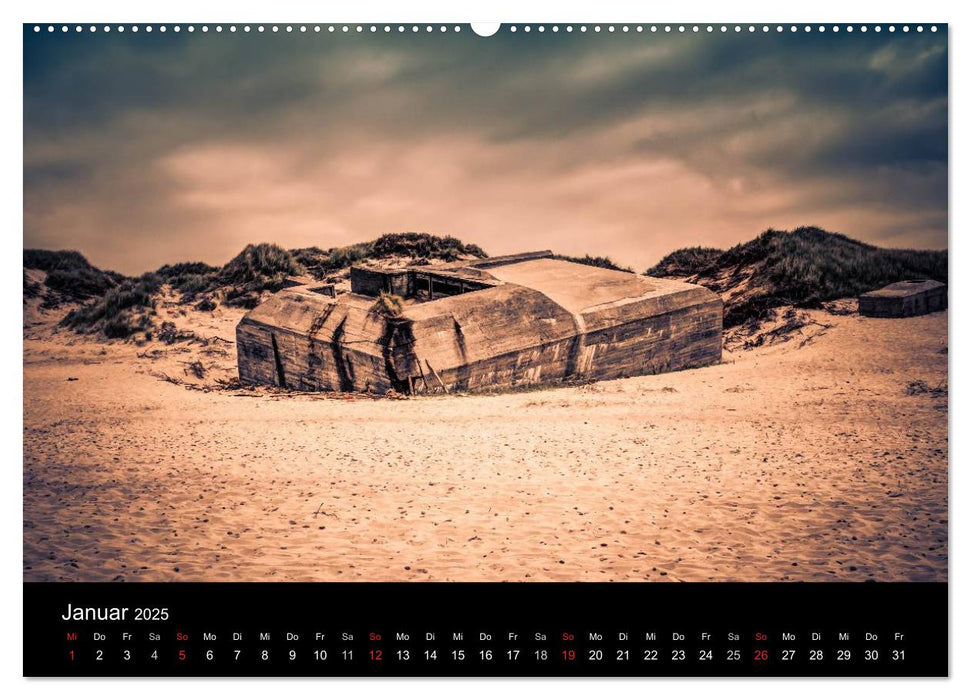 The Atlantic Wall - Die Houvig Festung 2025 (CALVENDO Premium Wandkalender 2025)