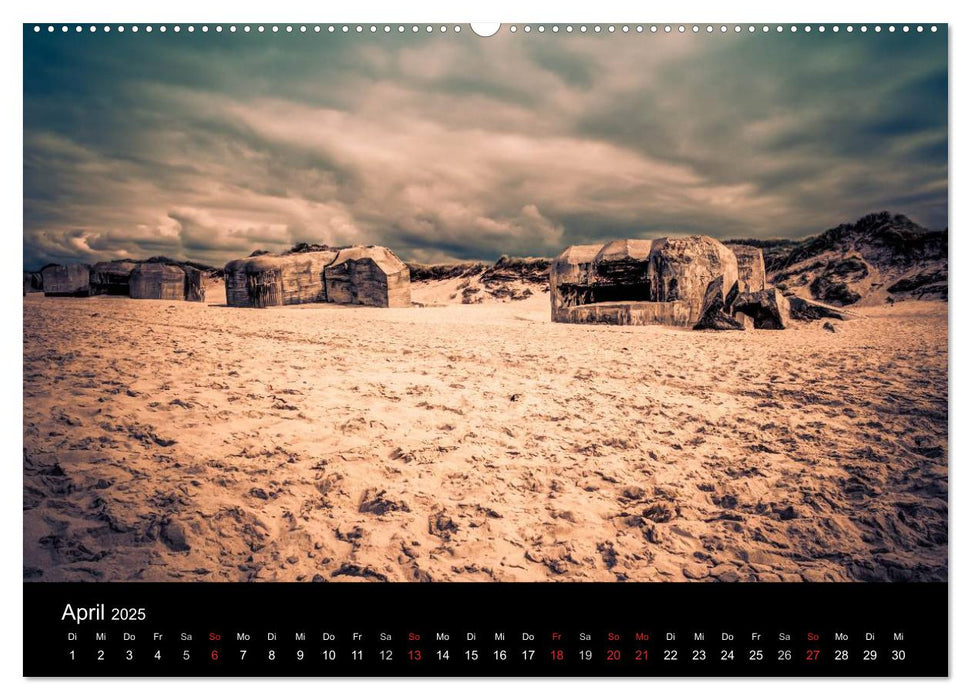 The Atlantic Wall - Die Houvig Festung 2025 (CALVENDO Premium Wandkalender 2025)