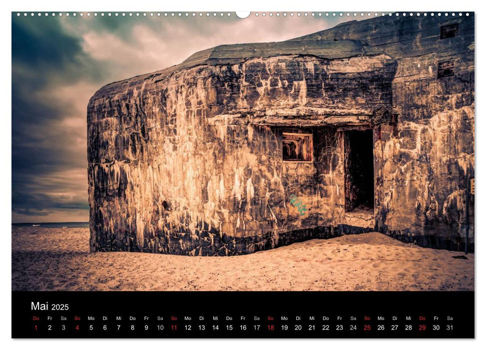 The Atlantic Wall - Die Houvig Festung 2025 (CALVENDO Premium Wandkalender 2025)