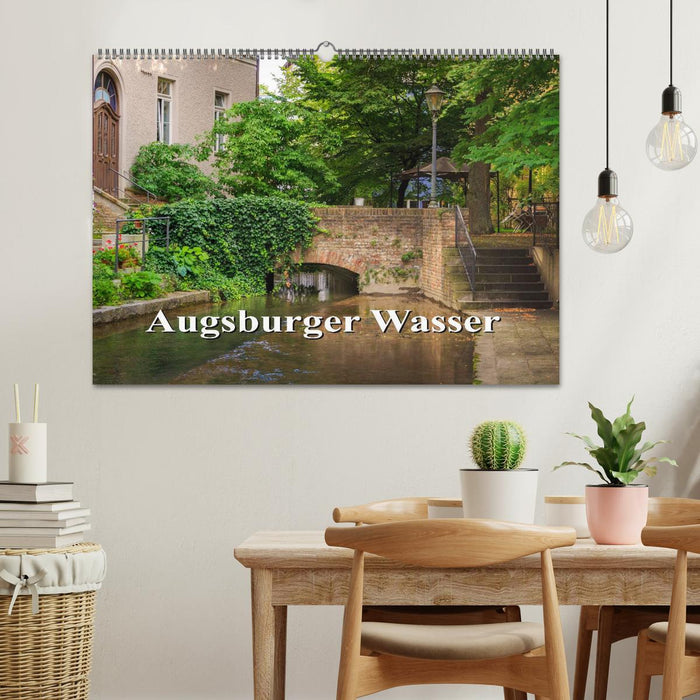 Augsburger Wasser (CALVENDO Wandkalender 2025)