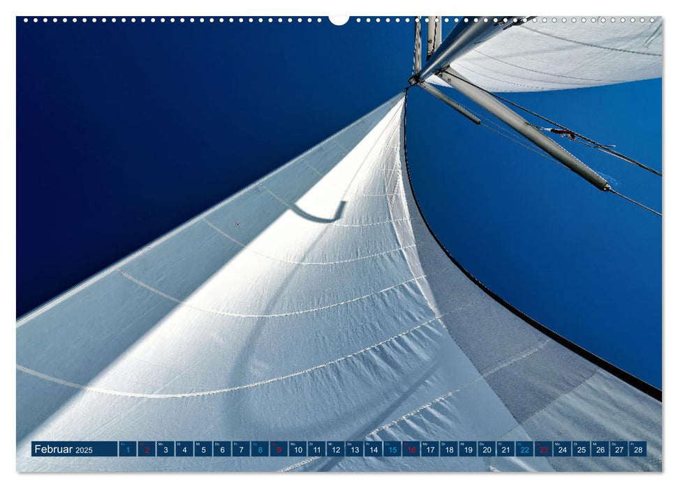 Mit dem Wind um die Welt - segeln (CALVENDO Premium Wandkalender 2025)