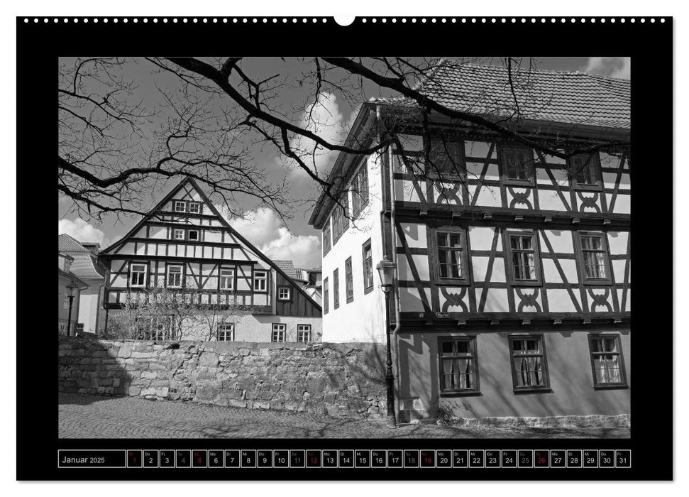 Bachstadt Arnstadt – Tor zum Thüringer Wald (CALVENDO Premium Wandkalender 2025)