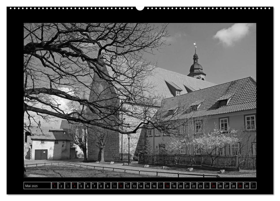 Bachstadt Arnstadt – Tor zum Thüringer Wald (CALVENDO Premium Wandkalender 2025)