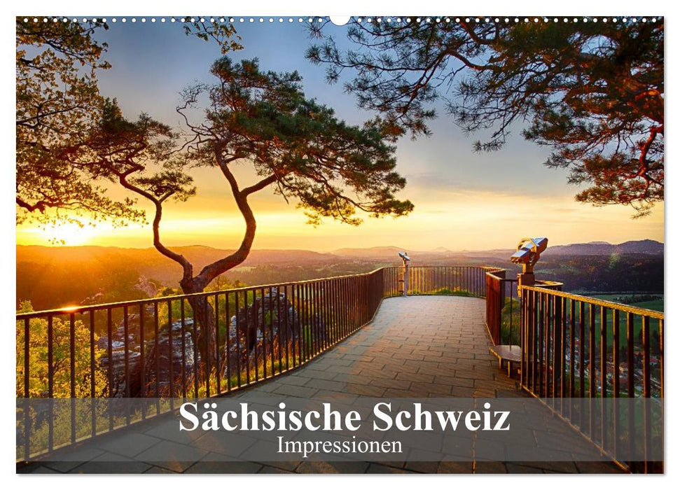 Sächsische Schweiz – Impressionen (CALVENDO Wandkalender 2025)