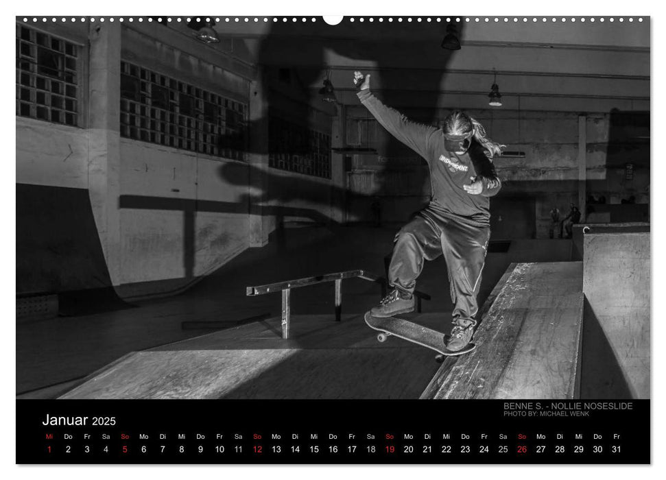 it's SKATEBOARDING (CALVENDO Premium Wandkalender 2025)