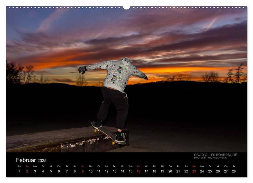 it's SKATEBOARDING (CALVENDO Premium Wandkalender 2025)