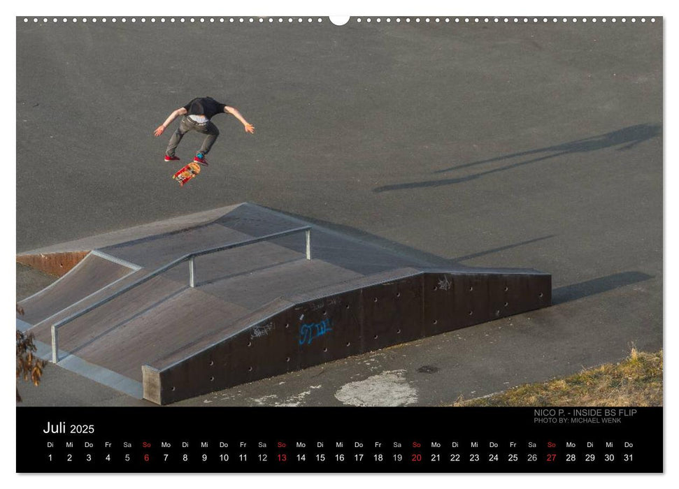 it's SKATEBOARDING (CALVENDO Premium Wandkalender 2025)