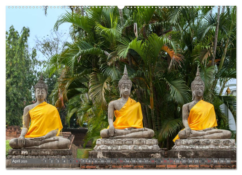 Buddha - Momente der inneren Einkehr (CALVENDO Premium Wandkalender 2025)