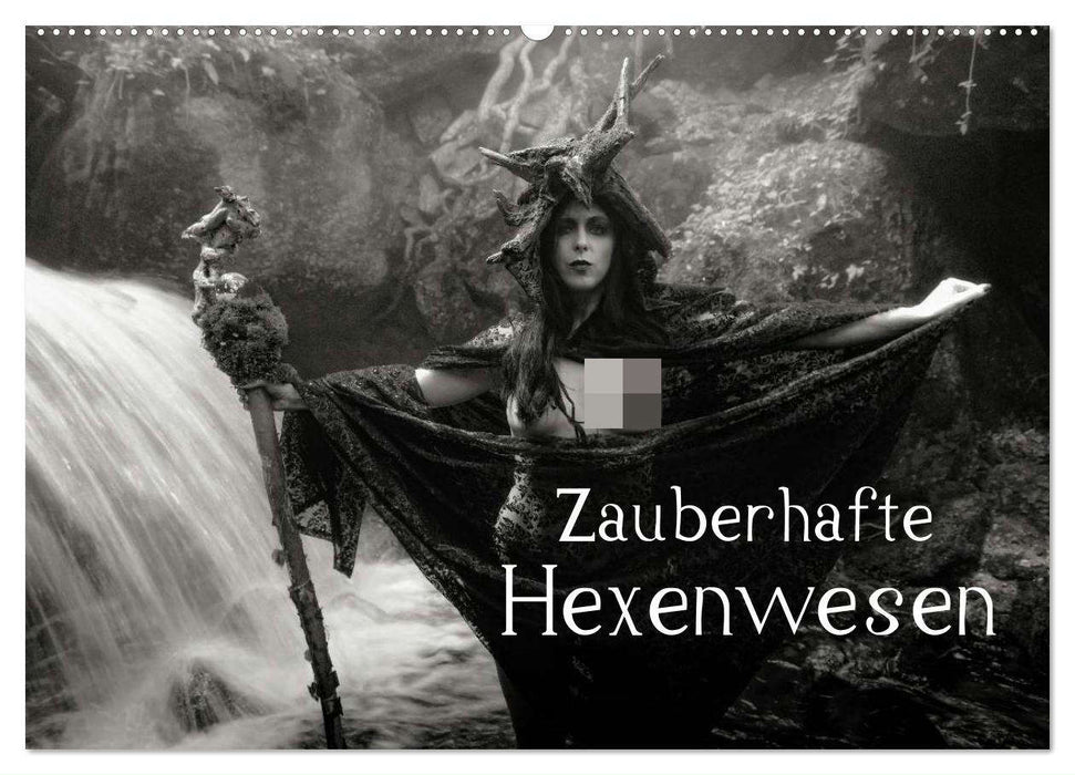 Zauberhafte Hexenwesen (CALVENDO Wandkalender 2025)