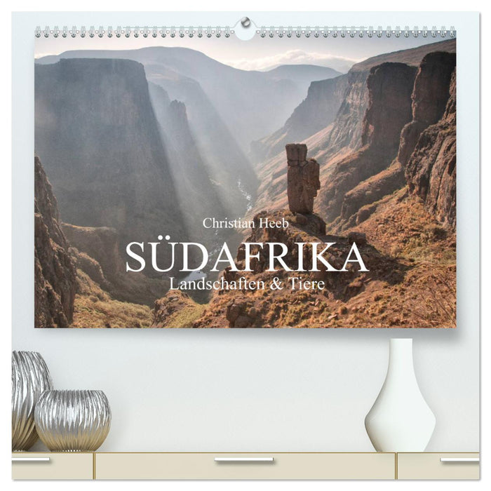 Südafrika / Landschaften & Tiere / Christian Heeb (CALVENDO Premium Wandkalender 2025)