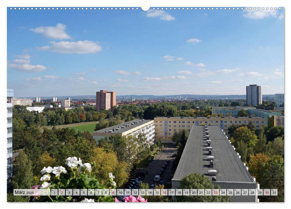 Architektur-Charme der DDR (Erfurt) (CALVENDO Premium Wandkalender 2025)