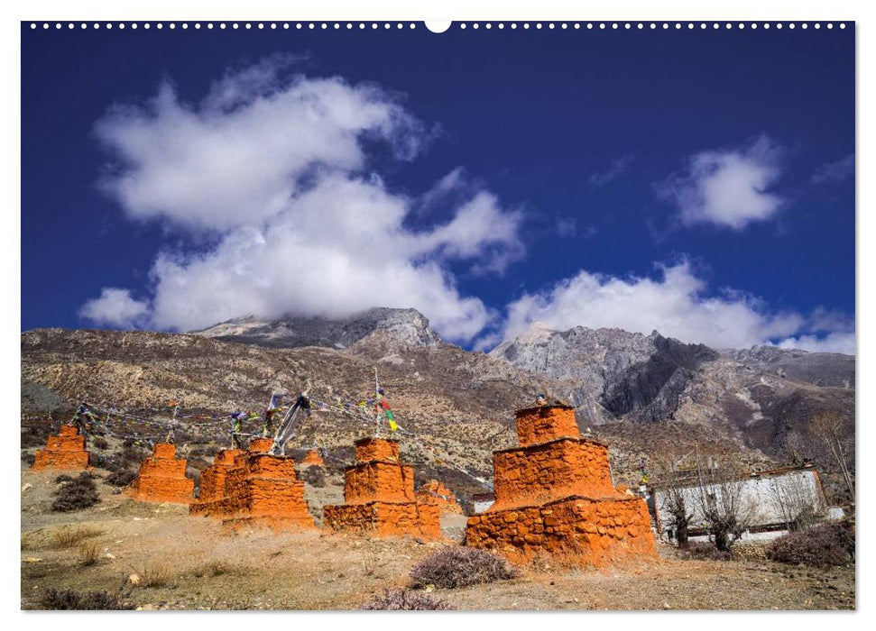 Faszinierende Landschaften der Welt: Königreich Mustang (CALVENDO Premium Wandkalender 2025)