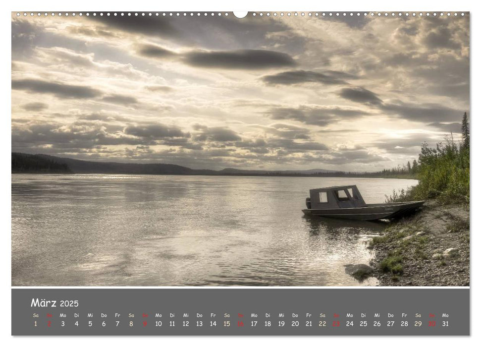 Unterwegs in Alaska (CALVENDO Premium Wandkalender 2025)